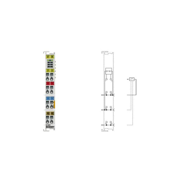 EL1002 Beckhoff | EtherCAT Terminal, 2-channel digital input, 24 V DC, 3 ms