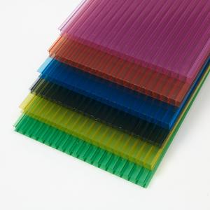 China 700mm Triple Layer Polycarbonate Sheet Triple Wall Polycarbonate Roofing Sheets wholesale
