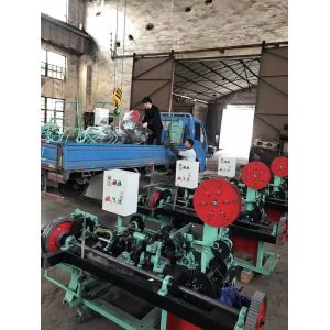 Double Strands Barbed Wire Mesh Machine/Barbed Wire Making Machine