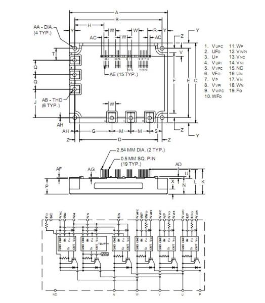 Quality PM200CSA060  PM200CSA060 USING INTELLIGENT POWER MODULES   MITSUBISHI igbt power module for sale