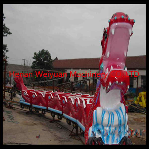 Attraction !!!Outdoor sliding dragon rides amusement park equipment