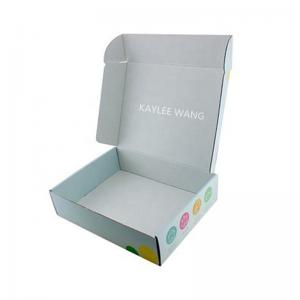 China Durable Cardboard 7x5x3 Plain White Mailer Boxes Apparel Packaging For Hat Dress Shoes wholesale