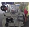 White 4 Cylinder Diesel Engine 4 Stroke With Sea Water Pump / Heat Exchanger for sale