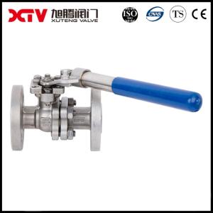 China Industrial Usage and Flange Ball Valve Full Bore with Dead Man Spring Return Handle wholesale
