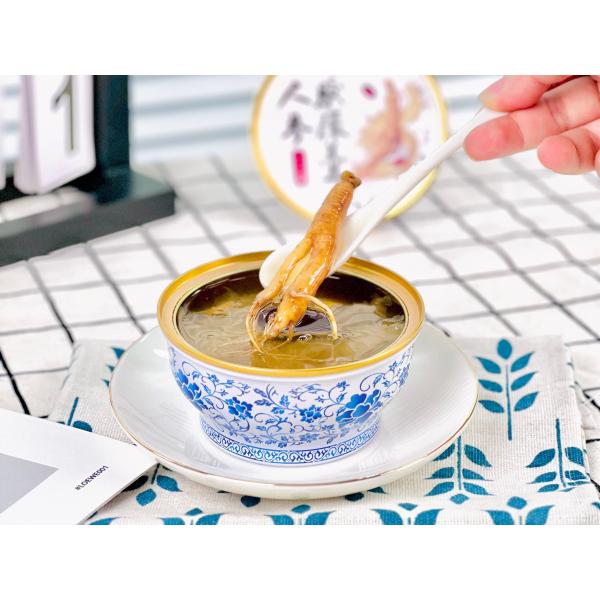 Ginseng Tremella Drink for Immune Boost and Skin Nourishment Revitalizing Ginseng Tremella Dessert Collagen Boost Immunity Support Herbal Nourishment Plant-Based Drink Ready-to-Eat Wellness