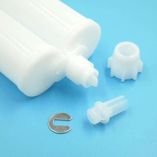 400ml 1:1 Cartridge Tube AB Dual Glue Cartridge Two Component Dispenser Tube with Mixing Tube Mixing Syringe