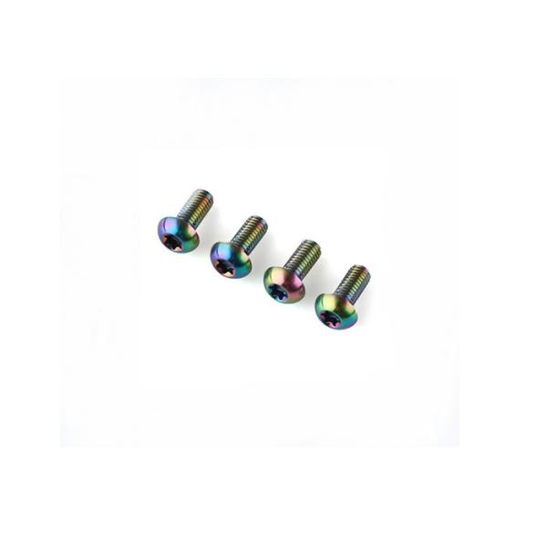 Colorful Mtb Titanium Bolt Kit Button Head Torx Drive Titanium Screws For Motorcycle