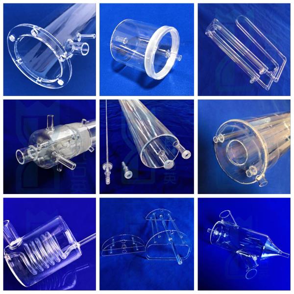 Wholesale Customized Transparent Quartz Glass Pipe For Tube Furnace