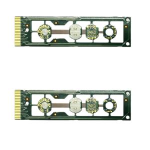 China 0.8mm Single Layer Rigid Flex PCB Quick Turn 0.5oz Laser Prototyping on sale