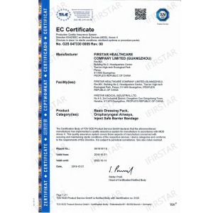 FIRSTAR HEALTHCARE COMPANY LIMITED (GUANGZHOU) Certifications