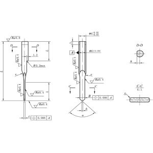 China PM HSS Carbide Punch Pin , Tungsten Carbide Components Various Shapes wholesale