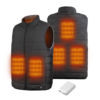 USB Rechargeable Electrical Heating vest Jacket Winter Men jacket Sleeveless