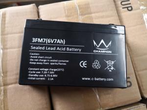 China ABS 6 Volt Deep Cycle Battery / Lower Acid Density Deep Cell Battery wholesale