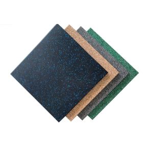 China Multi Purpose Rubber Interlocking Playground Tiles 50*50*2cm Waterproof wholesale