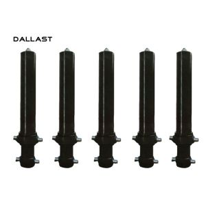 China High Pressure Dump Trailer Hydraulic Cylinder Custom Telescoping Welded Hollow wholesale