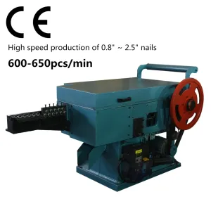 China Durable WNM-1000 steel Wire Nail Making Machine For High Speed Production Needs on sale