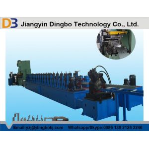 Cutting Blade Cr12 Rack Upright Roll Forming Machine With 22kw 380V 50Hz