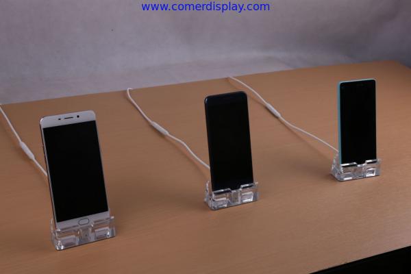 Comer new design 4 ports alarm controller for cell phone and tablet display