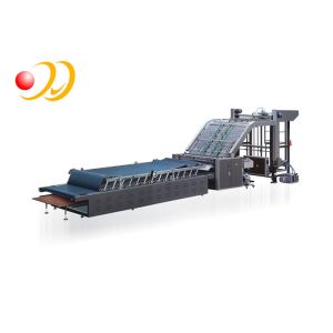 China Multi Function Packing Case Flute Laminating Machine Paper Mounting Machine on sale
