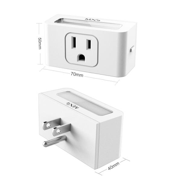 Intelligent American Electric Plugs Sockets Support WIFI Configuration