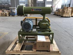 China 1.5KW-15KW BK Type Three Lobes Roots Blower Of Army Green With Low Noise Economical Energy Consumption wholesale