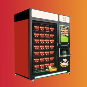 China YY Food Pizza Bread Vending Machine Microwave Heated Vending Machine wholesale