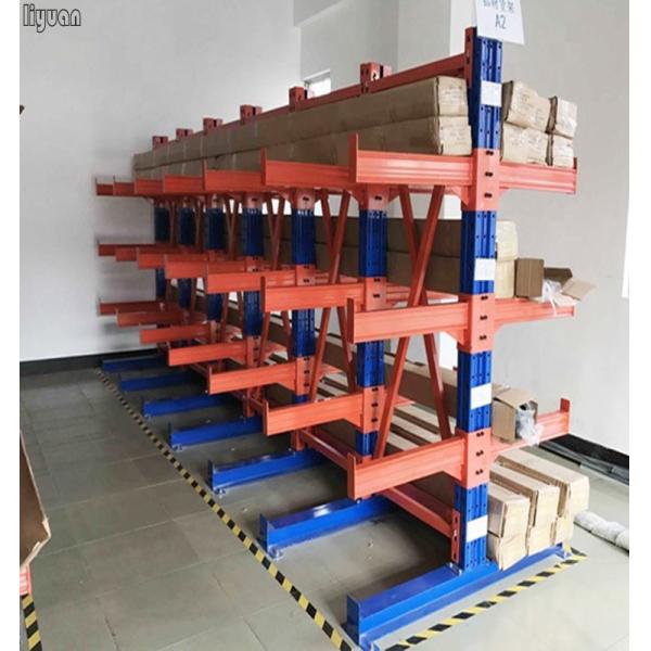 Q235 Steel Heavy Duty Cantilever Storage Racks Pipes Lumber Sheet Longer Material