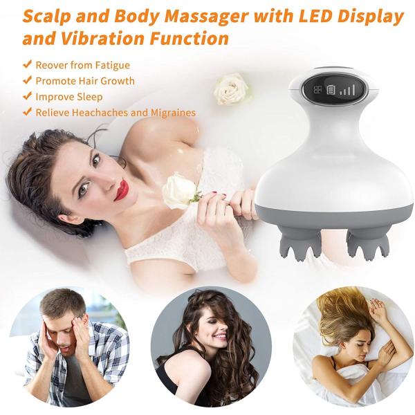 ODM Rechargeable Head Scalp Massager