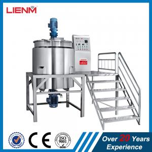 China 500L 1000L 2000L Liquid Chemical Mixer Gel Mixer Equipment Liquid Soap Making Machine MixingTank Blending Machine on sale