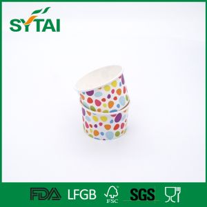 China 3-32oz Disposable Ice Cream Cups With Lids , Custom Printed Ice Cream Cups ISCO9001 wholesale
