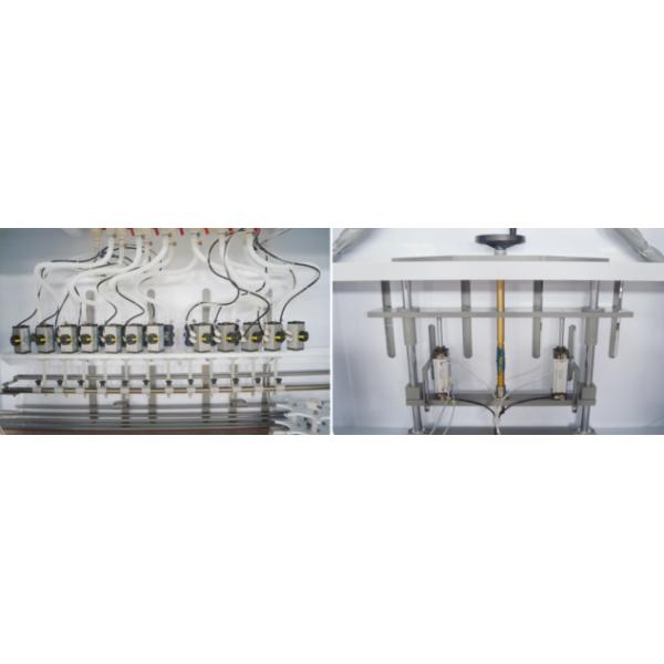 Acid Chemical Liquid Filling Machine 6 Nozzle Filling Machine 1000ml-5000ml Bottle 450 Bph