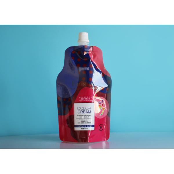 Custom Eco Friendly Spout Pouch Bags In Stand Up Bottom For Liquid Refill Soap Pack