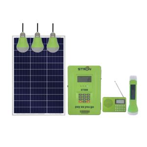China 30W 60HZ Solar Home Lighting System With Solar Vending System on sale