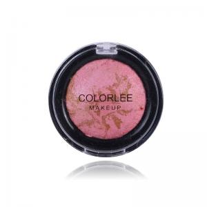 China Baked Powder Makeup Blush Palette High Pigment Metallic 2 Color Waterproof wholesale