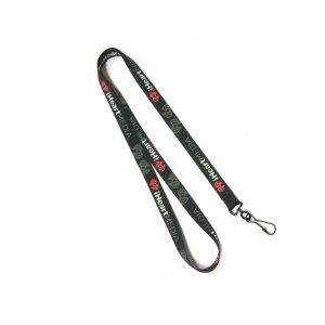 China Fashion Promotional Dye Sublimation Lanyards with Swivel J Hook Attachment wholesale