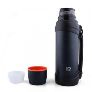 China Stainless Steel Vacuum Insulated Thermo Flask Bottle With Cup Lid Keeps Drinks Hot For 48 Hours And Cold For 72 on sale