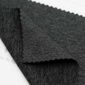 China Recycled 86% Polyester Spandex Fabric Double Sided Sanding With High Elasticity wholesale