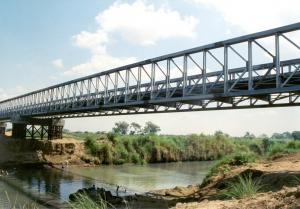 China Professional Steel Structure Bridge / cantilever truss bridge Long Life on sale