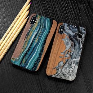China Shockproof Bamboo Biodegradable Phone Covers Phone Case For IPhone wholesale