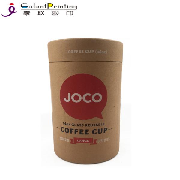 Customized Paper Printing Services Recycle Kraft Paper Tube Packaging