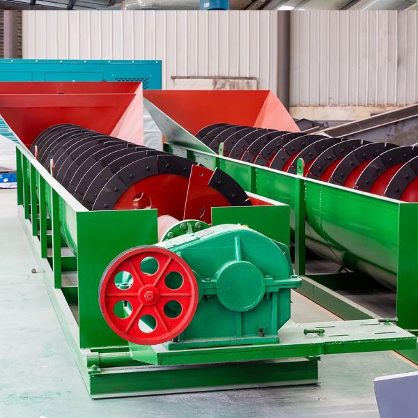 Customized Stainless Steel Spiral Sand Washer with 40-280 tons/hour Capacity for Efficient Gravel Washing