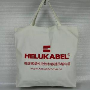 Large Plain Cotton Canvas Tote Bags Silk Screen Printing Hot Stamping