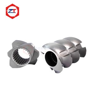Maximized Capacity Twin Screw Extruder Screws , Extruder Screw Material