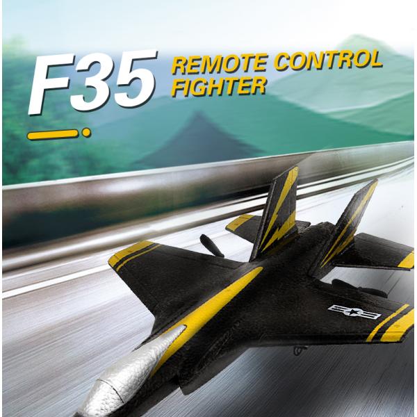 2.4G 2CH Fx635 Fixed Wing EPP Foam RC Glider Airplane F35 RTF Remote Control Plane Model with AA*2 Controller Battery
