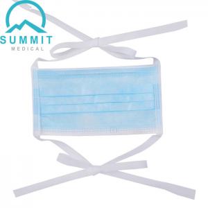 China Non Woven 3 Ply Disposable Face Mask Surgical Respirator wholesale