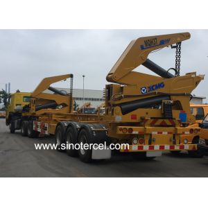 China 40 Tons Capacity Sidelifter Trailer Telescopic Boom Side Lifter Trailer wholesale