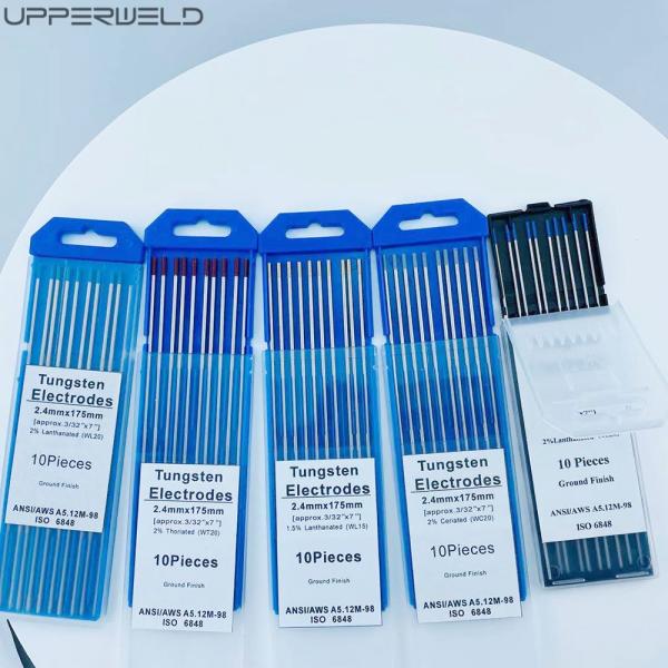 WT20 1.6mm Tungsten Electrodes for TIG Welding Red Head 2% Thoriated Performance