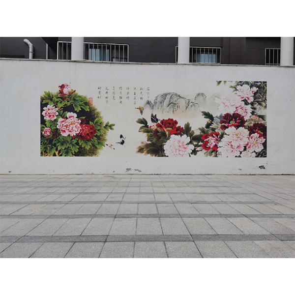 CMYK CE Shervin Vertical Wall Painting Machine