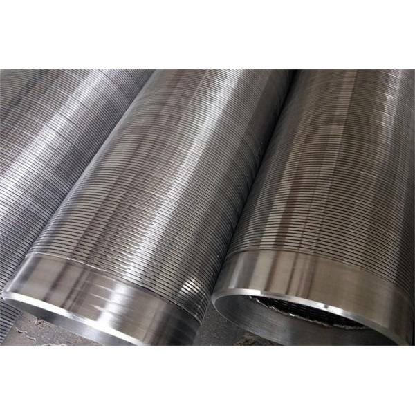 6" Anti Rust Wire Wrapped Screens Slotted Geothermal Well Pipe 20ft long