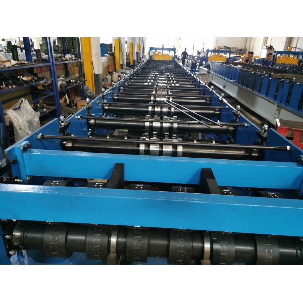 0.8-1.2mm 2'' 3'' Composite Deck Floor Roll Forming Machine Galvanized Steel Metal